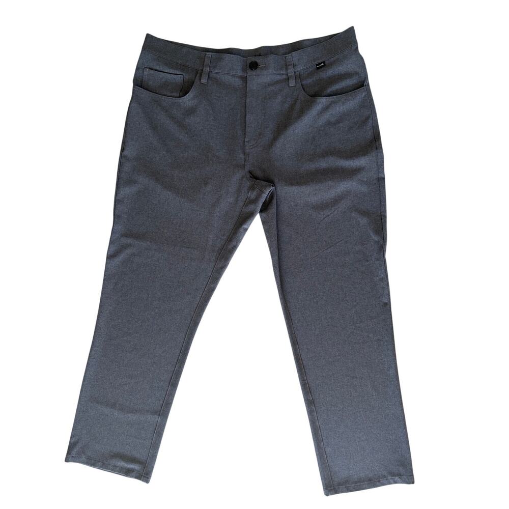 Travis Mathew Open to Close Pant in Heather Gray Mens Size 36 Golf